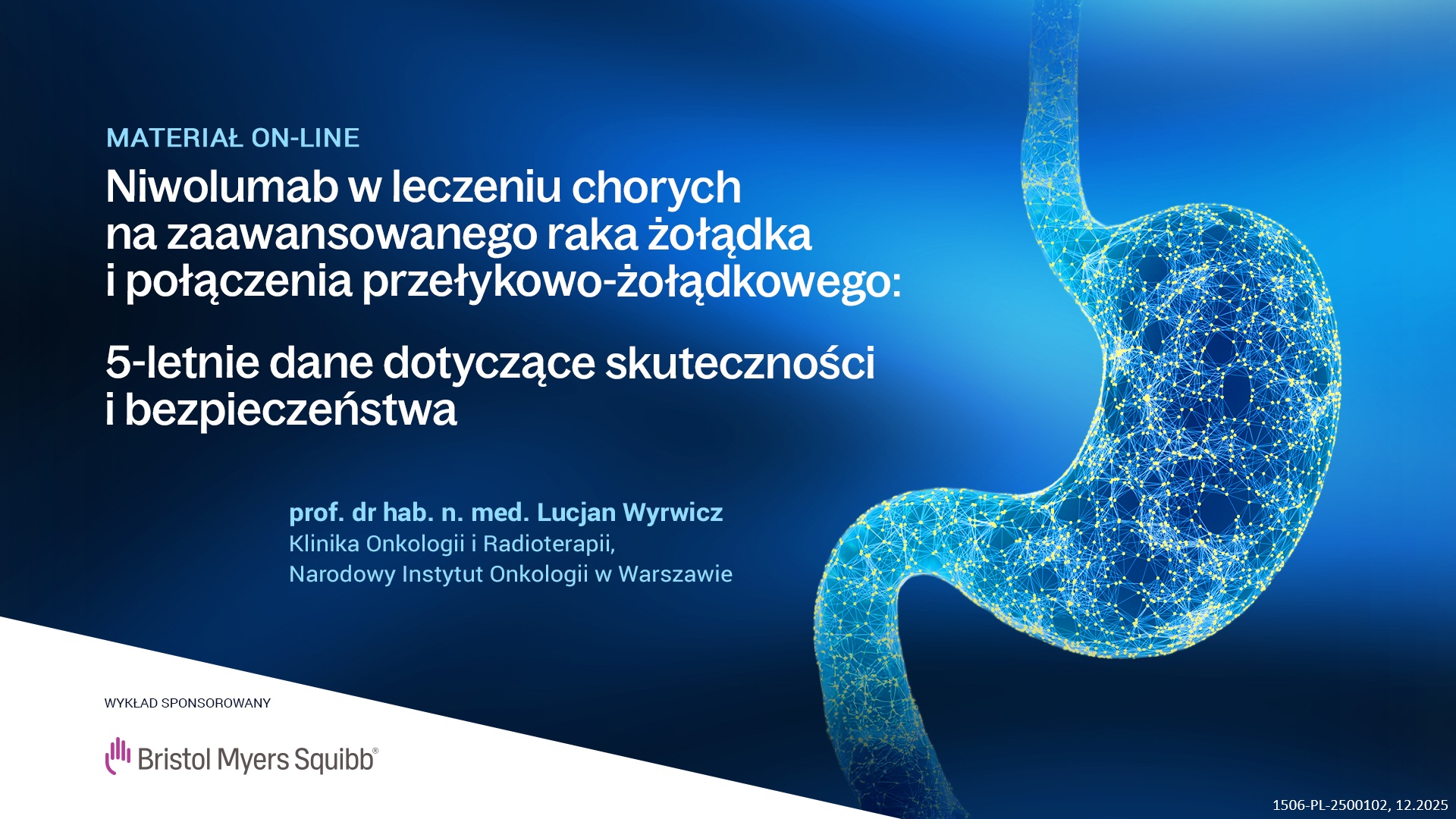 NIWOLUMAB W LECZENIU CHORYCH NA ZAAWANSOWANEGO RAKA ŻOŁĄDKA I POŁĄCZENIA PRZEŁYKOWO-ŻOŁĄDKOWEGO: 5-LETNIE DANE DOTYCZĄCE SKUTECZNOŚCI I BEZPIECZEŃSTWA